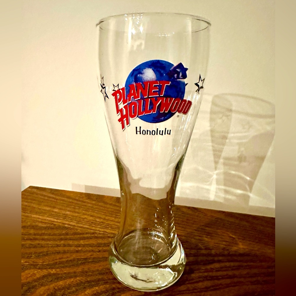 Planet Hollywood Tall Pilsner Glass - Honolulu